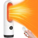 セラミックファンヒーター電気ヒーターセラミックヒーター小型省エネ600/1000/1300W3段階タイマー首振り転倒オフ足元ヒーター暖房器具ファンヒーターデスク下暖房電気ストーブトイレ用ヒ…(2)