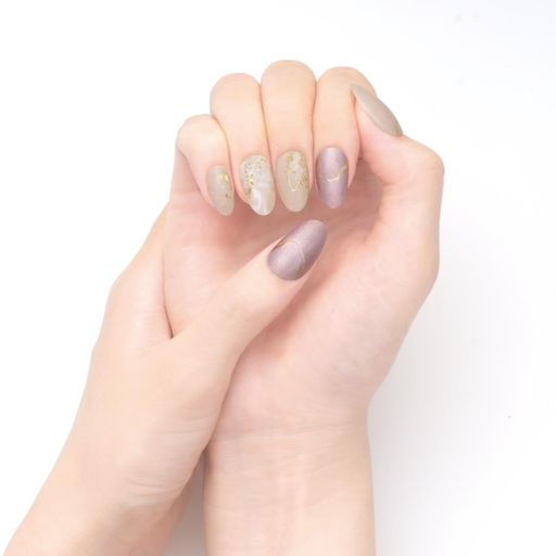 BEAUTYAVENUE(ビューティーアベニュー)ライトが要らないジェルネイルシールハンド用24PCS(レディグレイスマーブル) BEAUTYAVENUE(ビューティーアベニュー)ライトが要らないジェルネイルシールハンド用24PCS(レディグレイスマーブル)