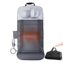 Cozwishエアストレッチマットリラクゼーションシート全身エステ全身リフレッシュ首/背中/腰/お尻用16エアーバッグ搭載折り畳み式ヒーター付き自動手動モード強度調整3段階タイマー収納…