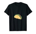 タコス-メキシコ料理-ソンブレロのコショウTシャツ