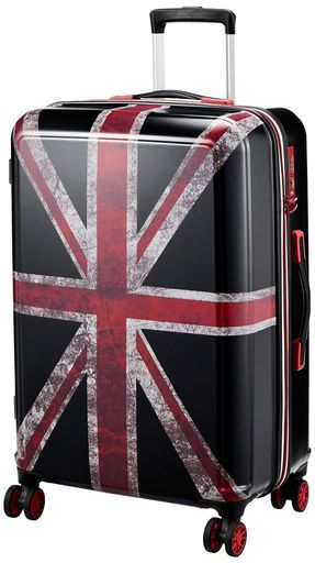 [エー・エル・アイ] スーツケース UNION JACK 67.5 CM マットブラック
