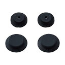 エレコムスマホ用ゲームアクセサリフィンガーキャップfocusclickボタンのみ2個入りシルバーP-GMFFP04BK