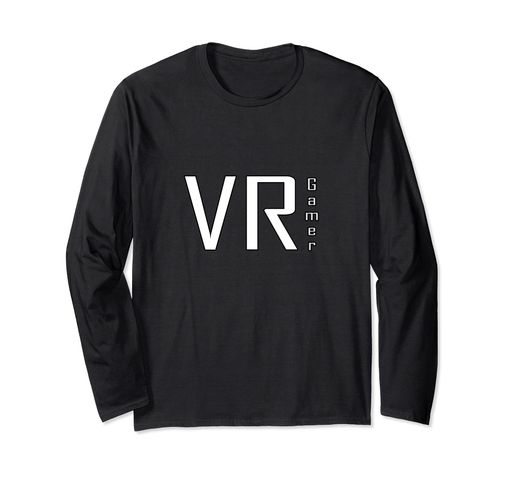 VIRTUAL REALITY VR GAMER 長袖Tシャツ VIRTUAL REALITY VR GAMER 長袖Tシャツ