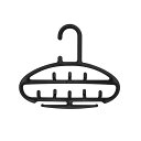 シンコハンガー(Shinkohanger)10本収納ベルトハンガーF-FITプチベルトハンガーブラック日本製省スペースクローゼット収納整理大容量便利グッズたっぷりビジネスマン社会人父の日ギフト新社…