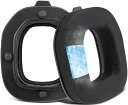 SOULWIT冷却ジェルパッドイヤーパッドforAstroA40TR用ヘッドセット互換性イヤーカップアイスシルクファブリックイヤークッションノイズアイソレーションフォーム耳当て冷感-ブラック