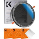 K&FConcept43mmND2-32&CPLフィルター多機能フィルター2in1一枚二役減光+偏光効果18層ナノコーティング可変NDフィルター偏光フィルター減...