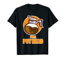 カフェイン中毒者のためのコーヒーデザイン-I’MAPOTHEADTシャツ