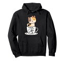 コーヒー猫パーカー
