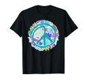 FlowerPowerPEACESign2-HappyFanFunTシャツ