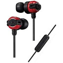 JVC HA-FX11XM-RB XXシリーズ イヤホン カナル型/リモコン付 レッド&ブラック
