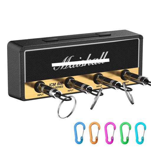 SUOKOMRキーハンガー鍵置き鍵ホルダー壁掛けハンガーアンプ型マーシャルデザインおしゃれおもしろグッ..