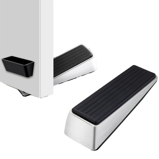 ドアストッパードア止めかわいいおしゃれ室内玄関防火扉【超耐荷重】取り付け不要収納ケース付属ゴム製..