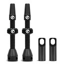 THINVIKチューブレスバルブ仏式チューブレス対応リム用48MM70MM85MM超軽量アルミ合金耐久防錆2本セット(アルミニウム合金バルブキャップ付)+コア外...