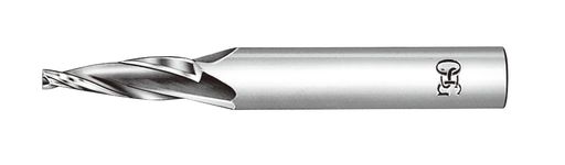 オーエスジー2枚刃ハイステーパエンドミルショート形外径2mm全長62mm刃長18mmシャンク径6mmTPDS2x2°x62x18(85031)