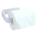 トイレットペーパーホルダー紙巻器のシンプルなデザインのトイレットペーパーホルダー穴あけなしで取り付け可能(白)