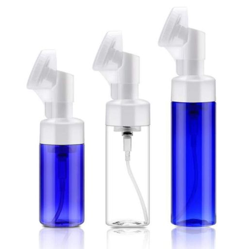 SZMトラベルボトル泡ポンプボトル小分けボトル詰替ボトル携帯用洗顔料泡立ち漏れ防止色ランダム(100ml3..