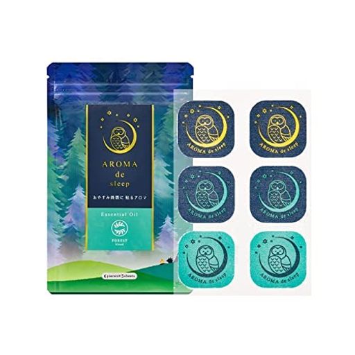 アロマdeスリープシール30枚選べる2種の香り|アロマラベンダー森林睡眠アロマデスリープAROMAdesleep寝..