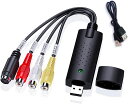 USB2.0 ビデオキャプチャー GV-USB2 キャプチャーボード 「OBS日本語出し設定」 ダビング パソコン取り込み ビデオキャプチャー WINDOWS 2000/XP/VISTA/7/8/8.1/10/11、MAC対応(2)