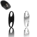 Mirhuaジッパークリップジッパープラー交換部品多機能ジ旅行用ジッパーロック海外旅行空港検査防犯グッズ取り外し可能ジ盗難防止2個入(シルバー+ブラック)