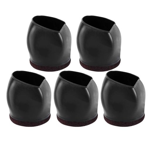 Itisyouキャスターカバー椅子脚カバーフェルトキャスターストッパー椅子キャスター固定保護家具きず防止滑り止めキャスターカバー防音フロアの傷防止5個セット(3)