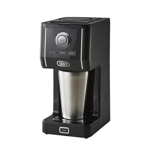 【Toffy/トフィー】ダイレクトドリップアロマコーヒーメーカーK-CM12カップに直接ドリップふたありタンブラー付き間欠抽出蒸らし機能真空断熱保温保冷高さ調節K-CM12-RB(リッチブラック) 【Toffy/トフィー】ダイレクトドリップアロマコーヒーメーカーK-CM12カップに直接ドリップふたありタンブラー付き間欠抽出蒸らし機能真空断熱保温保冷高さ調節K-CM12-RB(リッチブラック)
