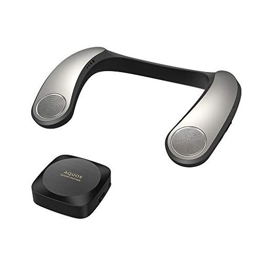 シャープウェアラブルネックスピーカーAQUOSサウンドパートナーbluetooth対応重低音モデルAN-SX7A シャープウェアラブルネックスピーカーAQUOSサウンドパートナーbluetooth対応重低音モデルAN-SX7A