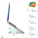 Nillkinノートパソコンスタンドノートpcスタンドlaptopstand高さ/角度調整可能姿勢改善腰痛/猫背解消折りたたみ式アルミ製滑り止めMacbook/MacbookAir/MacbookPro/HPDell