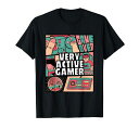 非常にアクティブなゲーマー-PCまたはコンソールゲーマーギフト-ビデオゲームTシャツ