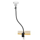 ウェブカメラマウント - フレキシブルアームクランプスタンド三脚 適用 LOGITECH WEBCAM C920S C930 C922 C925E C615 BRIO(1/4-20ネジ穴付き)--携帯電話やデジタルカメラには適していません(2)