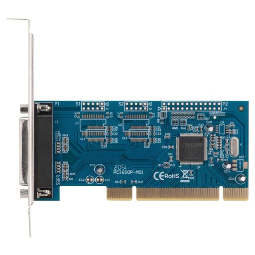 製品内容:CIF-P1PCIV3本体、ロープロファイル用ブラケットx1、取扱説明書/保証書 保証期間:1年間 本体基板寸法(約):幅56mm x 奥行120mm x 厚さ1.2mm (コネクタ部、ブラケット除く) 本体重量(約):約60g (フルサイズブラケット含む) パッケージ寸法(約):幅170mm x 高さ140mm x 奥行40mm パッケージ重量(約):120g インターフェイス:IEEE 1284 プリンタポートx1 インターフェイス形状:25ピン メス バスインターフェイス:32Bit PCI Local Bus 2.3準拠 コントローラIC:MCS9865(16C550UART互換IC) 対応OS:Windows 11 / Windows 10