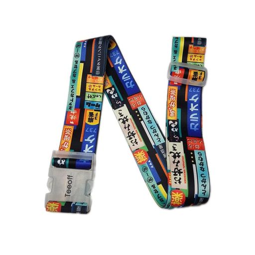 TEEOFF 2 PACK ELASTIC LUGGAGE STRAPS SUITCASE BELTS TRAVEL BAG ACCESSO...