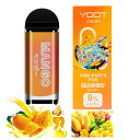 YOOT 電子シーシャ 水タバコ カートリッジ 2個入りセット 美味しい爆煙 おしゃれ 11000回吸引 コスパ最強 大容量POD型の互換性ありカートリッジ ニ...