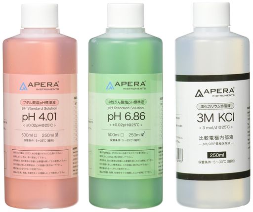 ڥ饤󥹥ĥpHɸեåŶ¸դƱդpH4.01/6.86/Ŷճ250ml