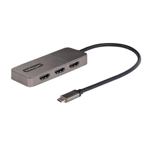 StarTech.comディスプレイアダプター/USBType-C接続/3画面/HDMI/MSTハブ/Type-Cマルチモニターディスプレイアダプター/WindowsのみMST14CD123HD