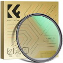 K&FConcept67mmブラックミスト1/4フィルターソフト効果1/4コントラスト調整用ソフト描写用フィルターブラックディフュージョン24層ナノコーティング...