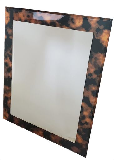 メリーDEMI卓上スタンドミラーアレス赤鼈甲調BEK-388R