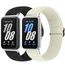 BCUCKOOD伸縮性ナイロンストラップSAMSUNGGALAXYFIT3対応2個セット調節可能伸縮性ナイロン交換用ストラップリストバンドGALAXYFIT3S...