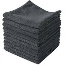 NIKIBYSHマイクロファイバークロス ふきん 掃除用タオル 厚手 強力吸水 速乾 ぞうきん クリーニングタオル キッチンタオル 業務用 床 家具 洗車 雑巾...