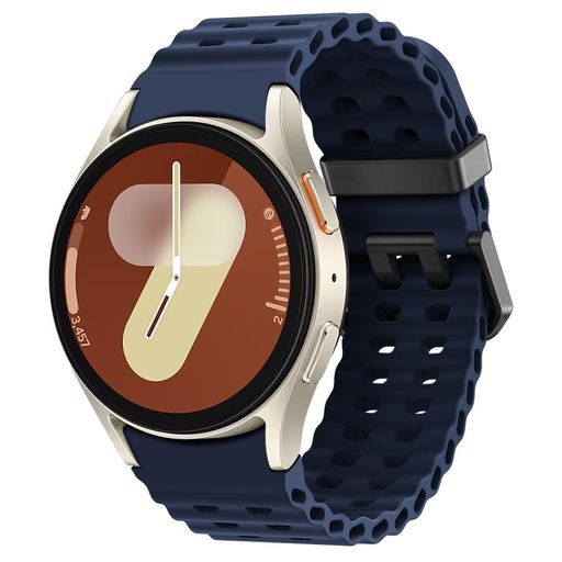 オーシャンバンドコンパチブルSamsungGalaxyWatch7バンド40mm44mm、通気性柔らかいシリコン交換用スポーツバンドコンパチブルSamsungGalaxyWatchFE/6/5/440mm44mm/5pro