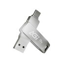 AGIUSBメモリ128GBUSB3.2Gen1USBType-C/Type-A最大読み取り速度120MB/s外付けメモリiPhone/iPad/Android/PCなど複数のデバイスのデータバックアップと転送に対応UE138A