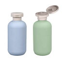 ZHEJIA シャンプーボトル 2本セット 200ML トラベル 容器 ボトル トラベルボトル セット 大容量 漏れない特殊構造 使い回し 詰め替え容器 化粧水 乳液 収納 密封性 持ち運び おしゃれ 浴室 洗面所 旅行用 出張用 男女兼用