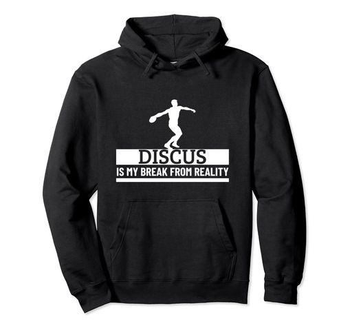Discus Is My Break From Reality 面白い円盤投げ パーカー