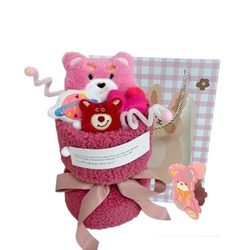 花束ぬいぐるみ花束花束ギフト可愛いぬいぐるみ人気贈り物誕生日プレゼント友達子供記念日母の日結婚式..