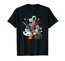 私は芸術おかしいアーティストの画家のギフトを愛しています Tシャツ