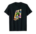 アーティストのユーモア、画家のカラーパレットの色のしぶき Tシャツ