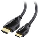 CABLE MATTERS MINI HDMI ケーブル 3M MINI HDMI HDMI変換ケーブル 4K解像度 ハイスピードHDMI ケーブル MINI HDMI Cタイプ HDMI Aタイプ HDCP 3D対応(2)