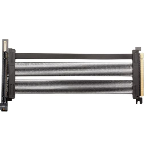 新版本PCI EXPRESS PCIE3.0 16X激光电缆 扩展端口适配器高速激光卡 直连接器 GPU转换线 - 30CM 90度