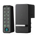 SwitchBotスマートロック指紋認証パッドセットAlexaスマートホームスイッチボットオートロック暗証番号玄関GoogleHomeSiriLINEClovaに対応遠隔対応工事不要取付カンタン防犯対策