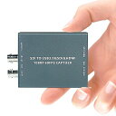SDI TO USB キャプチャカード USB 3.0 1080P 60FPS YUY2 同期 SDI HDMI ループアウト出力 SDI 入力/HDMI オーディオビデオキャプチャカード WINDOWS、LINUX、OS ゲームストリーミングビデオ録画用(2)