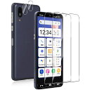 ForBASIOactive2ガラスフィルム(2枚)+カメラフィルム(2枚)AUDASOBASIOactive2強化ガラス液晶保護フィルム硬度9H耐衝撃スクラッチ防止旭硝子素材製高透過率自動吸着気泡ゼロ指紋防止BASIO